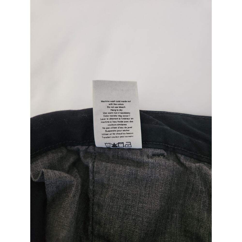 Rag & Bone NYC Mens Slim Fit Black Straight Leg Size 33 Designer Modern Trousers - Picture 10 of 11